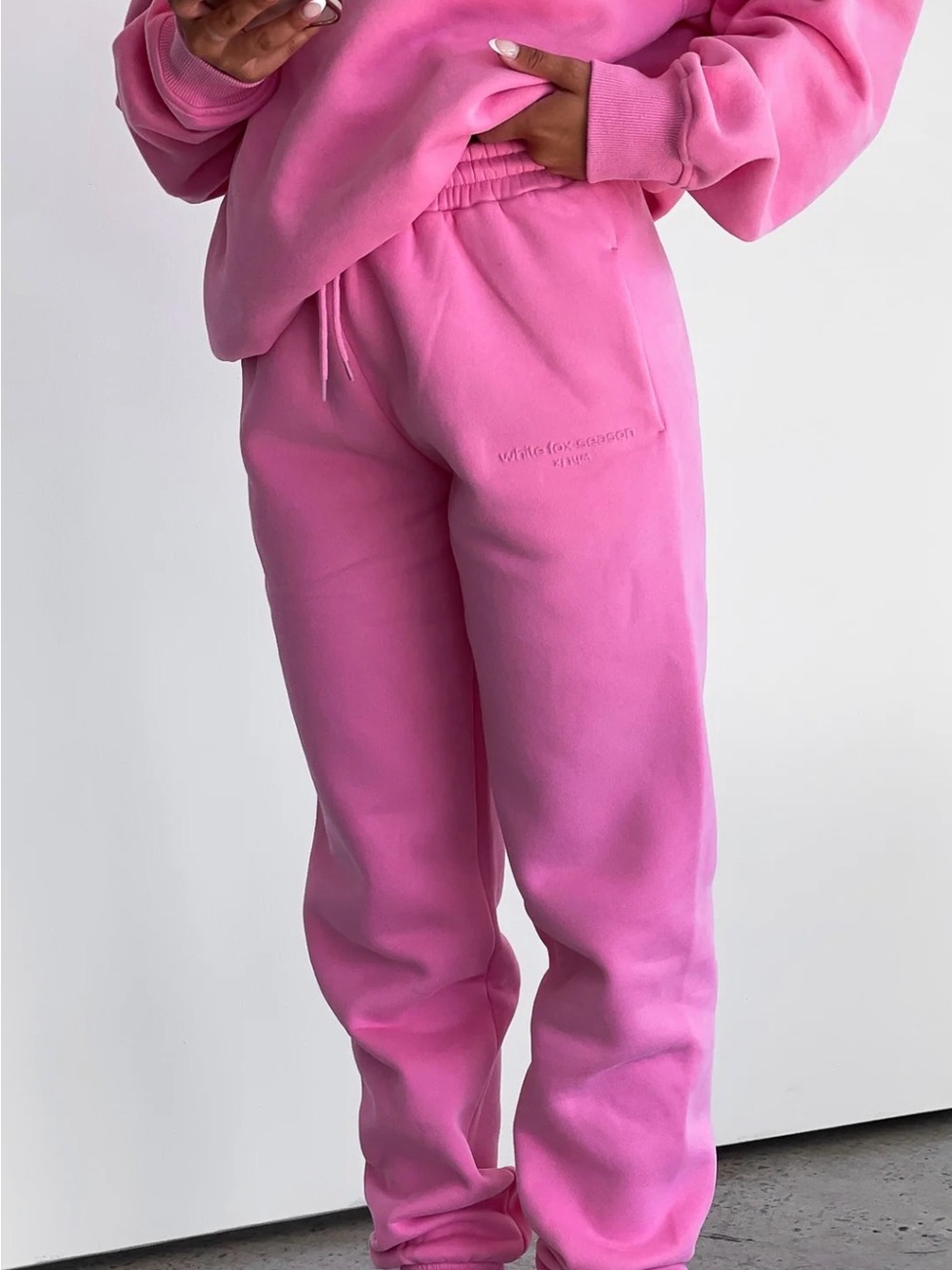 WHITE FOX Future Forward Sweatpants Candy Pink